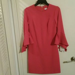 Calvin Klein Bell Sleeve Dress